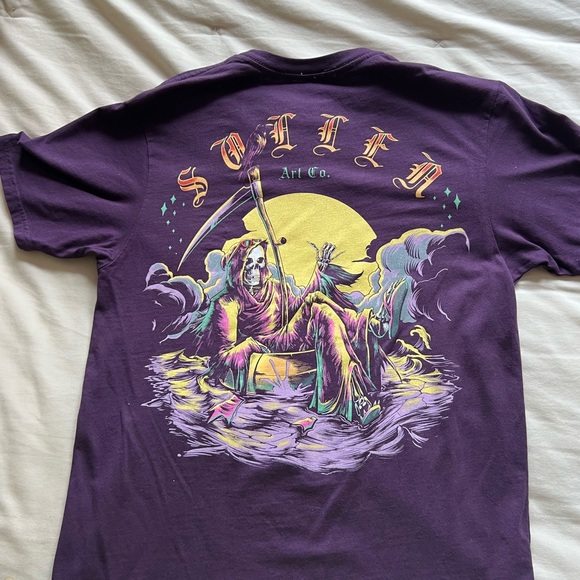 Mens Sullen graphic tshirt - Picture 3 of 3